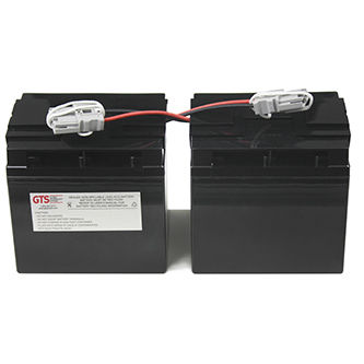 Global Technology Systems UPS replacement battery for APC RBC55
